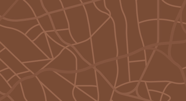 Map graphic for marketing strategy